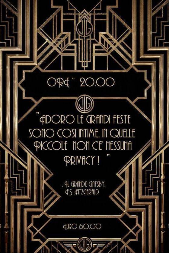 Dinner Party Gatsby