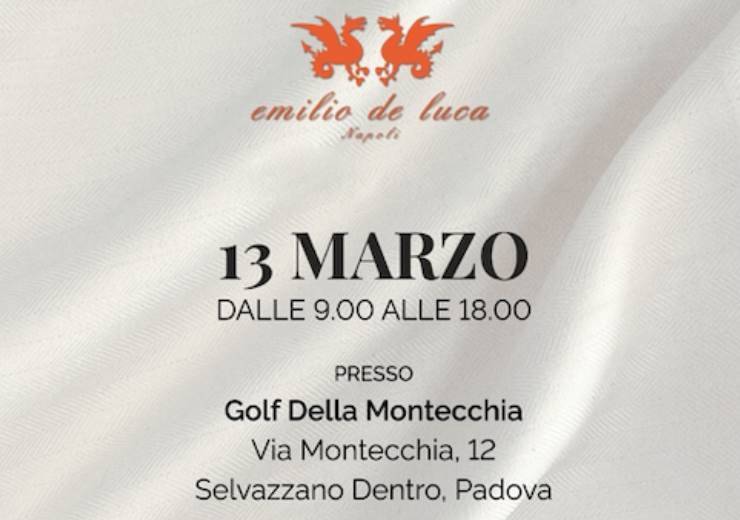 DE LUCA PRIVATE TAILORING - DOMENICA 13 MARZO