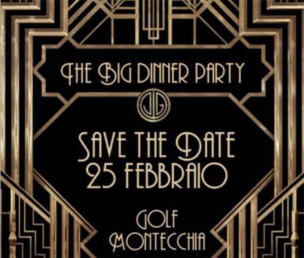 THE BIG DINNER PARTY "GRANDE GATSBY" - SAVE THE DATE!
