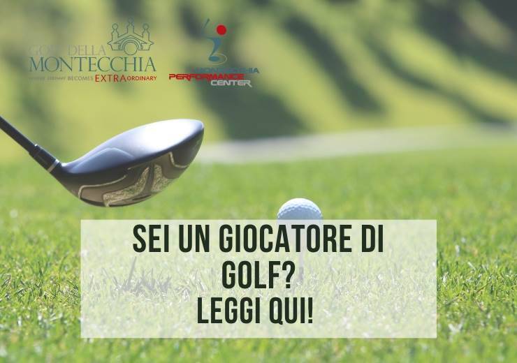 SEI UN GIOCATORE DI GOLF? LEGGI QUI