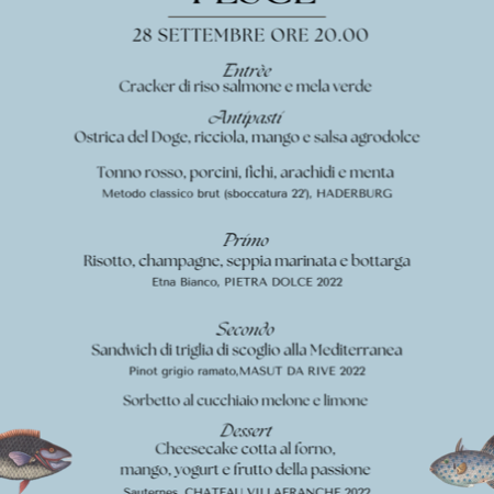 CENA IN TERRAZZA CON VISTA GREEN
