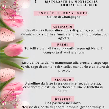 IL PRANZO DI PASQUA A LA MONTECCHIA