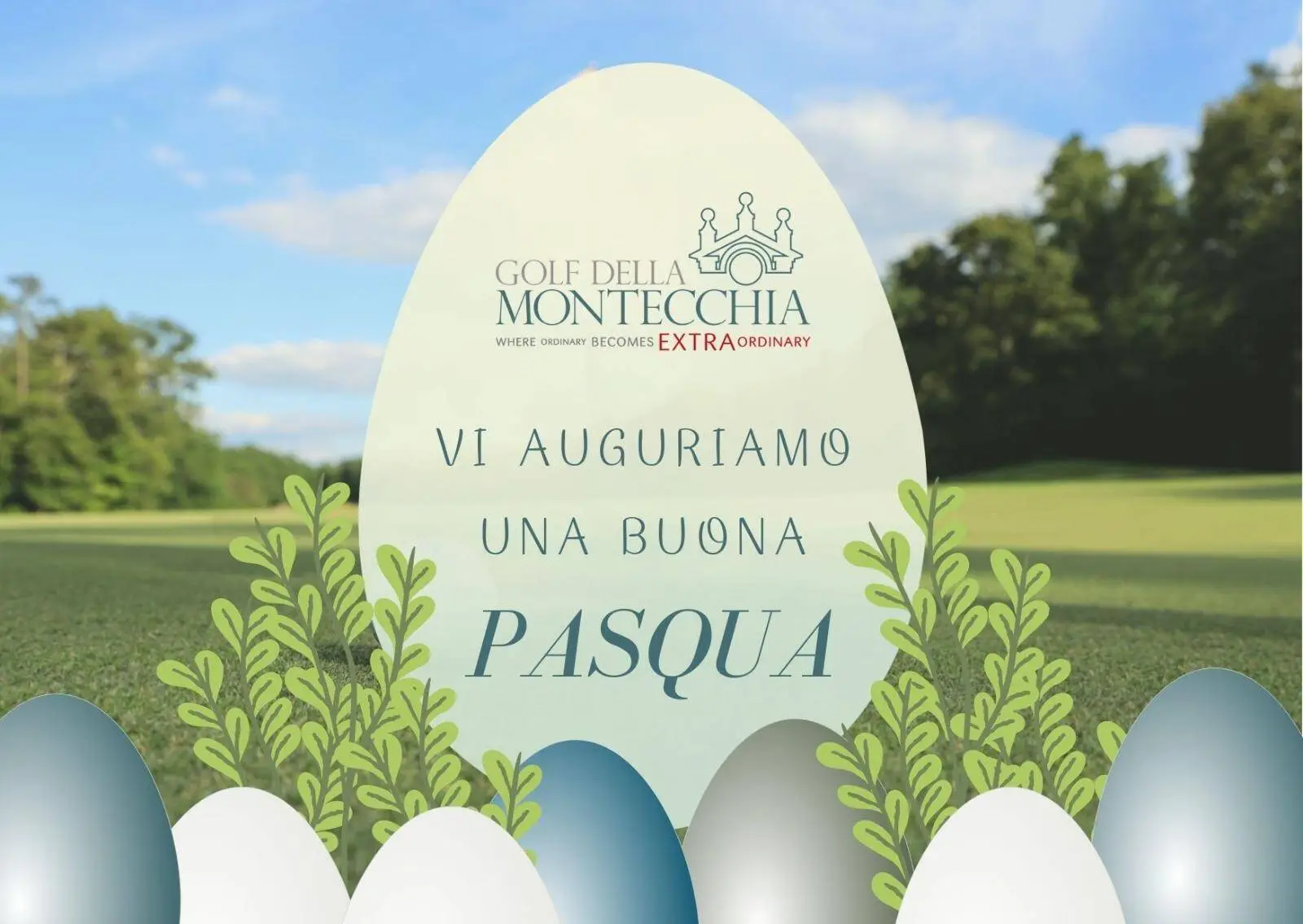 Auguri Buona pasqua Montecchia