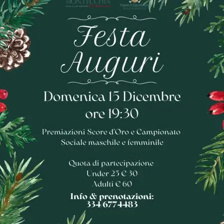 GIORNATA DEGLI AUGURI - DOM. 15 DICEMBRE - SAVE THE DATE!