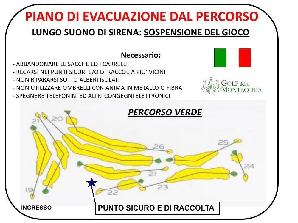 Piano evacuazione ITA p verde