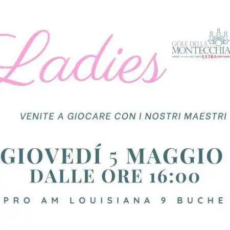 LADIES DAY GIOVEDÌ 5 MAGGIO