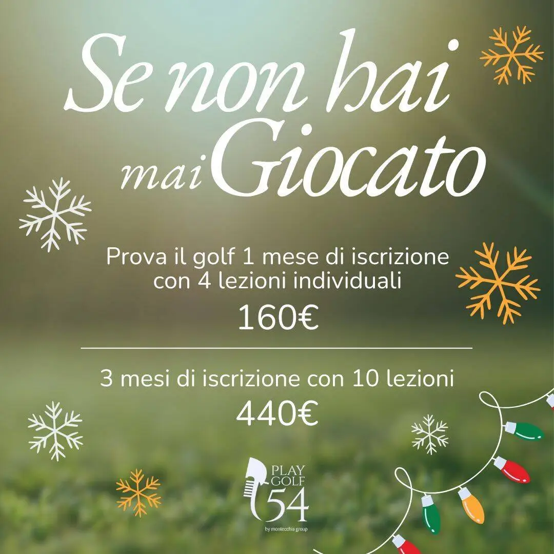 regala golfMaiGiocato