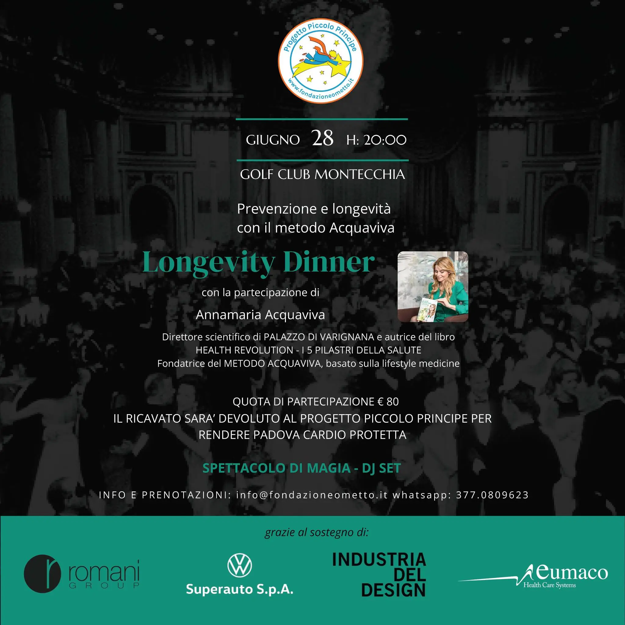 LONGEVITY DINNER 28.06