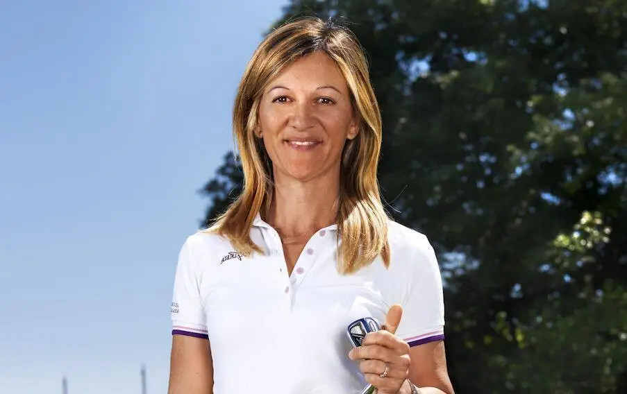 Maria Paola Casati maestra di golf a Padova