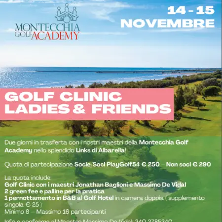 MGA GOLF CLINIC IN TRASFERTA @ ALBARELLA GOLF LINKS