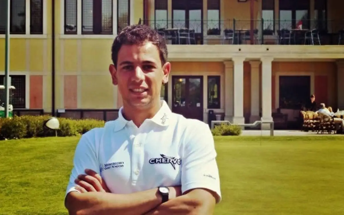 Luca Pannone maestro di golf Montecchia Padova